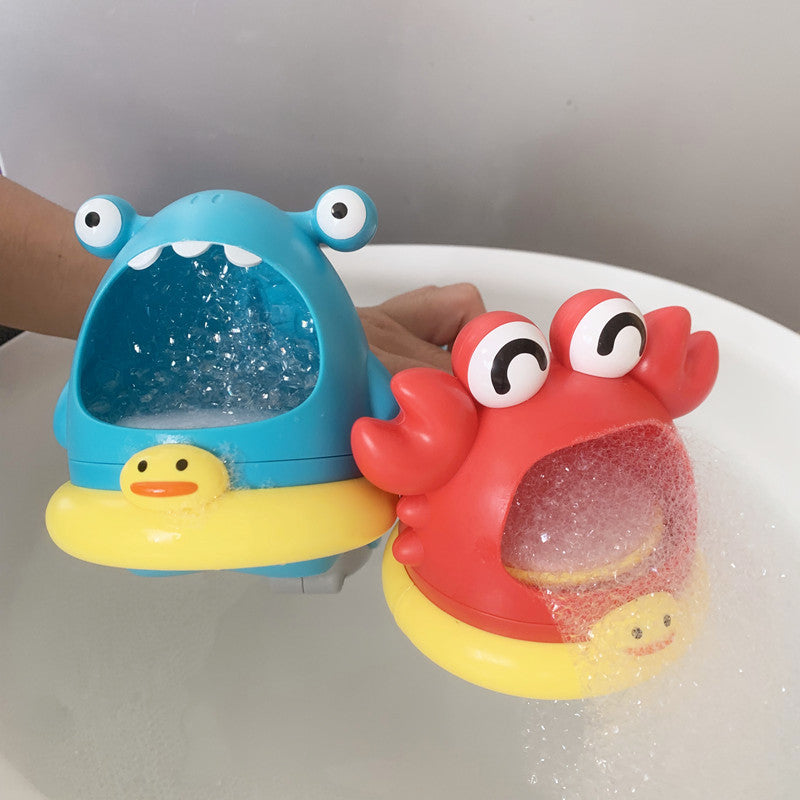 Bubble Blowing Bathtub Maker