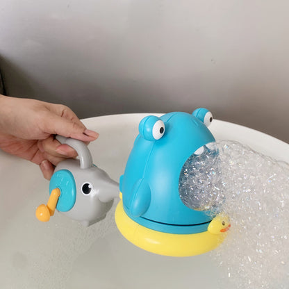 Bubble Blowing Bathtub Maker