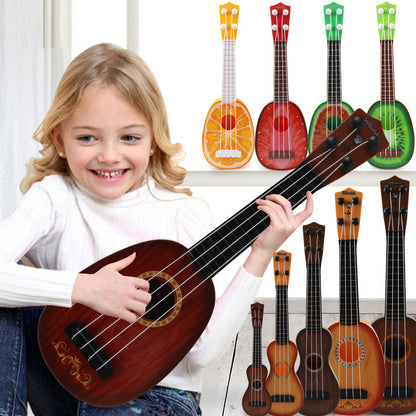 Juguetes de guitarra retro, juguetes musicales de entrenamiento de interés para niños