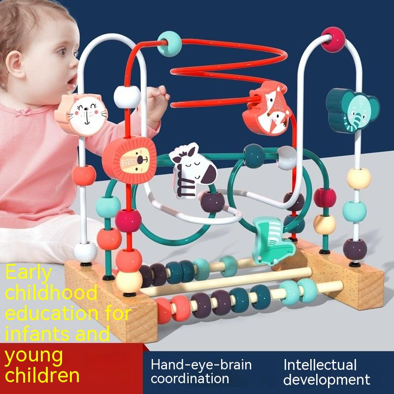 Children Around Beads Multifunctional Puzzle Beads Toy