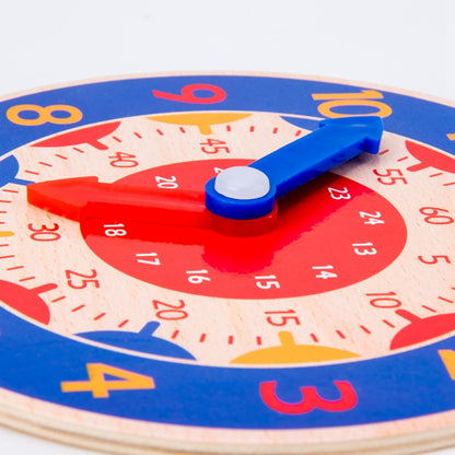 Children Montessori Wooden Clock Toy